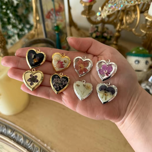 Secret Garden Heart Locket